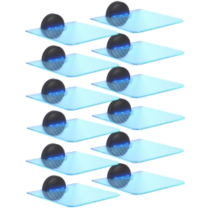 Galvanox Drink LED Floating Wall Shelf - 12 Pack