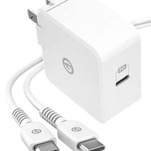 25W-C2C-White-Charger