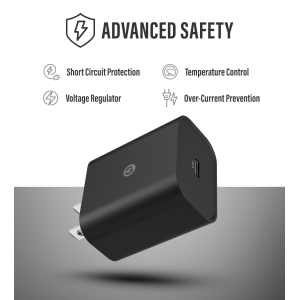 18W PD Adapter Black