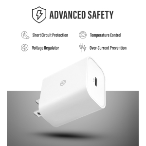18W PD Adapter White