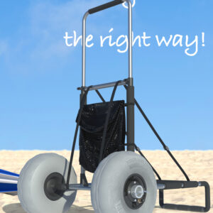 Galvanox-Balloon-Wheel-Beach-Cart-Silver-Black-GLVHT09SL-11