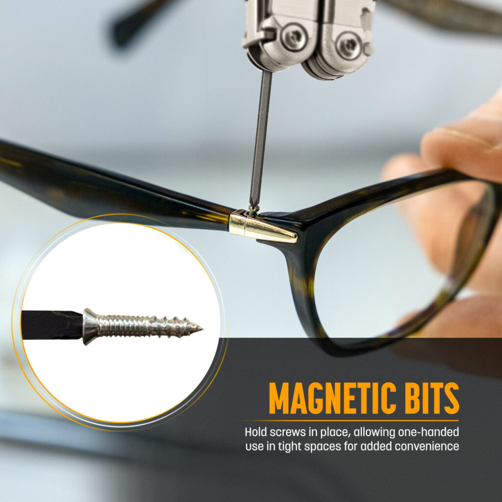 Galvanox Double-Ended Eyeglasses Bit Set, Compatible with Leatherman ...