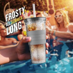 Galvanox-Feezable-Iced-Coffee-Cup-with-Lid-and-Straw-Smoke-20oz-FI20B2-3
