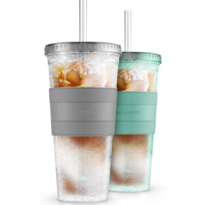 Galvanox-Freezable-Iced-Coffee-Cup-with-Lid-and-Straw-Green-20oz-FI20G2-8