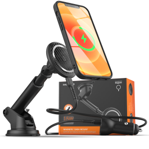 Galvanox MagSafe Wireless Charging Dashboard & Windshield Car Mount