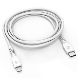 Lightning to USB C TPU Cable 4 ft White