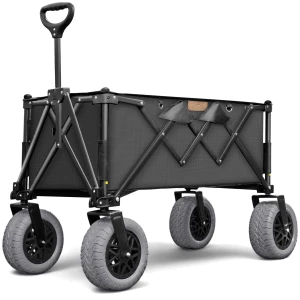 Stratton Forge All-Terrain Beach Wagon with Big Wheels for Sand (9"Tires)